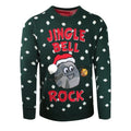 Front - Brave Soul - "Jingle Bell Rock" Pullover für Herren - weihnachtliches Design