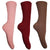 Front - Healthy Centres - Unelastische Socken für Damen (3er-Pack)