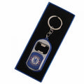 Front - Chelsea FC - Schlüsselring Flaschenöffner mit Taschenlampe