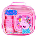 Rosa - Back - Peppa Pig - "Happy" Lunchbox Set für Kinder