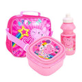 Rosa - Front - Peppa Pig - "Happy" Lunchbox Set für Kinder