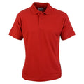 Rot - Front - Absolute Apparel Herren Pioneer Polo