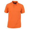 Orange - Front - Absolute Apparel Herren Precision Polo