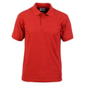 Rot - Front - Absolute Apparel Herren Precision Polo