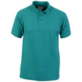 Smaragd - Front - Absolute Apparel Herren Precision Polo