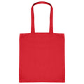 Rot - Front - Absolute Apparel Baumwolle Einkaufstasche