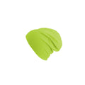Sicherheits-Grün - Back - Atlantis Flash Jersey Slouch Beanie Mütze