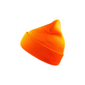Orange - Front - Atlantis Wind Doppel Skin Beanie mit Umschlag
