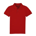 Rot - Front - Casual Classics - Poloshirt für Kinder
