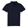 Marineblau - Front - Casual Classics - Poloshirt für Kinder