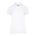 Weiß - Front - Casual Classic Damen Poloshirt