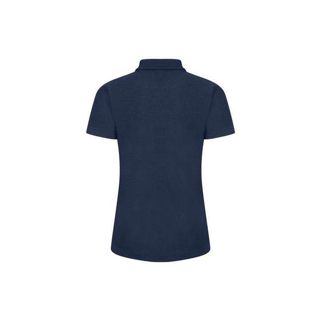 Marineblau - Side - Casual Classic Damen Poloshirt