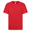 Rot - Front - Casual Classics Herren Premium T-Shirt, ringgesponnen