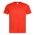Brilliantes Orange - Front - Stedman Herren Klassik T-Shirt