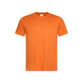 Orange - Front - Stedman Herren Klassik T-Shirt