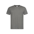 Waschecht Grau - Front - Stedman Herren Klassik T-Shirt