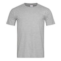 Grau meliert - Front - Stedman Herren Classic T-shirt