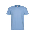 Hellblau - Front - Stedman Herren Komfort T-shirt