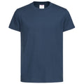 Nachtblau - Front - Stedman Kinder Klassik-T-Shirt