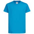 Ozeanblau - Front - Stedman Kinder Klassik-T-Shirt