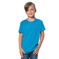 Ozeanblau - Back - Stedman Kinder Klassik-T-Shirt