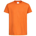 Orange - Front - Stedman Kinder Klassik-T-Shirt