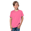 Pink - Back - Stedman Kinder Klassik-T-Shirt