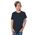 Marineblau - Back - Stedman Kinder Klassik-T-Shirt