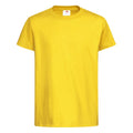 Sonenblumen-Gelb - Front - Stedman Kinder Klassik-T-Shirt