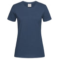 Marineblau - Front - Stedman Damen T-Shirt