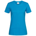 Meeresblau - Front - Stedman Damen T-Shirt