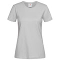 Weiches Grau - Front - Stedman Damen T-Shirt