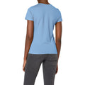 Hellblau - Back - Stedman Damen Classic T-Shirt mit V-Ausschnitt