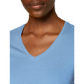 Hellblau - Side - Stedman Damen Classic T-Shirt mit V-Ausschnitt