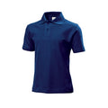 Marineblau - Front - Stedman - Poloshirt für Kinder