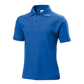 Kräftiges Königsblau - Front - Stedman - Poloshirt für Kinder