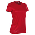 Purpur - Front - Stedman - "Active" T-Shirt für Damen - Sport