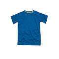 Königsblau - Front - Stedman Kinder Raglan Netz T-Shirt