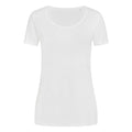 Weiß - Front - Stedman Damen T-Shirt, Feine Baumwolle