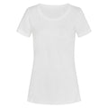 Weiß - Front - Stedman Stars Damen Sharon T-Shirt mit Rundhalsausschnitt