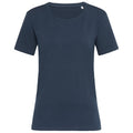 Marineblau - Front - Stedman Damen T-Shirt Stars