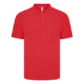 Rot - Front - Casual Classic - "Eco Spirit" Poloshirt, Baumwolle aus biologischem Anbau für Herren