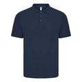 Marineblau - Front - Casual Classic - "Eco Spirit" Poloshirt, Baumwolle aus biologischem Anbau für Herren