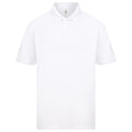 Weiß - Front - Casual Classic - "Eco Spirit" Poloshirt, Baumwolle aus biologischem Anbau für Herren