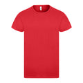 Rot - Front - Casual Classic - "Eco Spirit" T-Shirt, Baumwolle aus biologischem Anbau für Herren