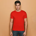 Rot - Back - Casual Classic - "Eco Spirit" T-Shirt, Baumwolle aus biologischem Anbau für Herren