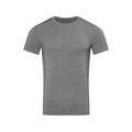 meliert - Front - Stedman - "Race" T-Shirt, recyceltes Material für Herren - Sport