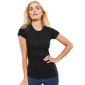 Schwarz - Back - Casual Classic - T-Shirt für Damen