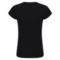 Schwarz - Side - Casual Classic - T-Shirt für Damen