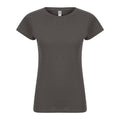 Anthrazit - Front - Casual Classic - T-Shirt für Damen